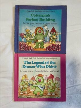 ⁠VTG 80s Fraggle Rock Weekly Reader Book Lot